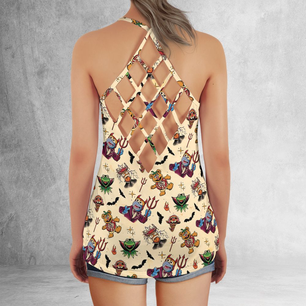 Criss Cross Tank Top - SKPXLHDW -  - 3