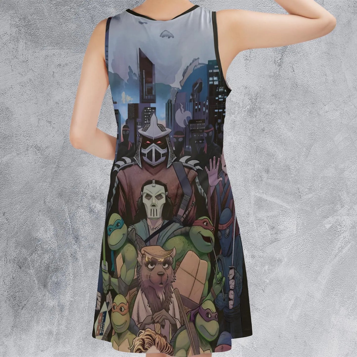 Sleeveless Dress - V48PU2F1