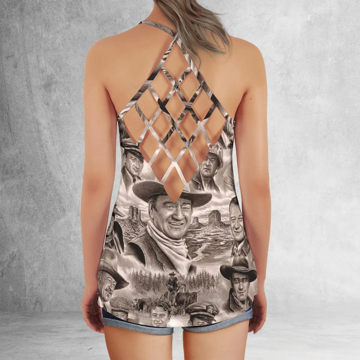 Criss Cross Tank Top - KEW4UR3F