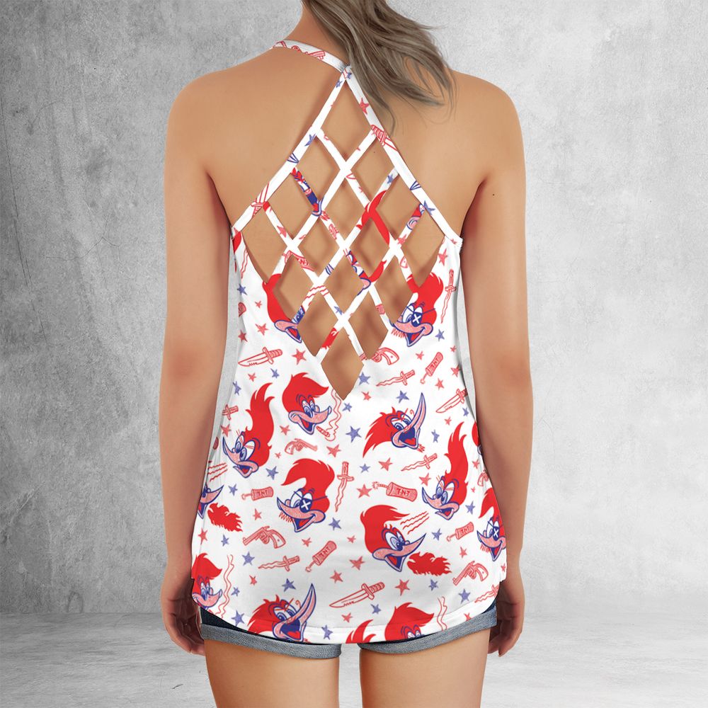 Criss Cross Tank Top - PARC3B7P -  - 3