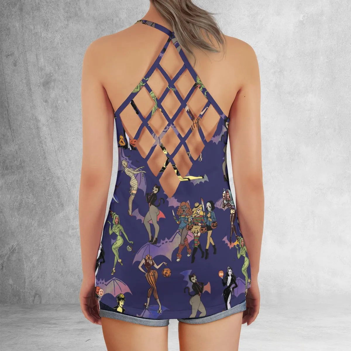 Criss Cross Tank Top - 279DW1B7