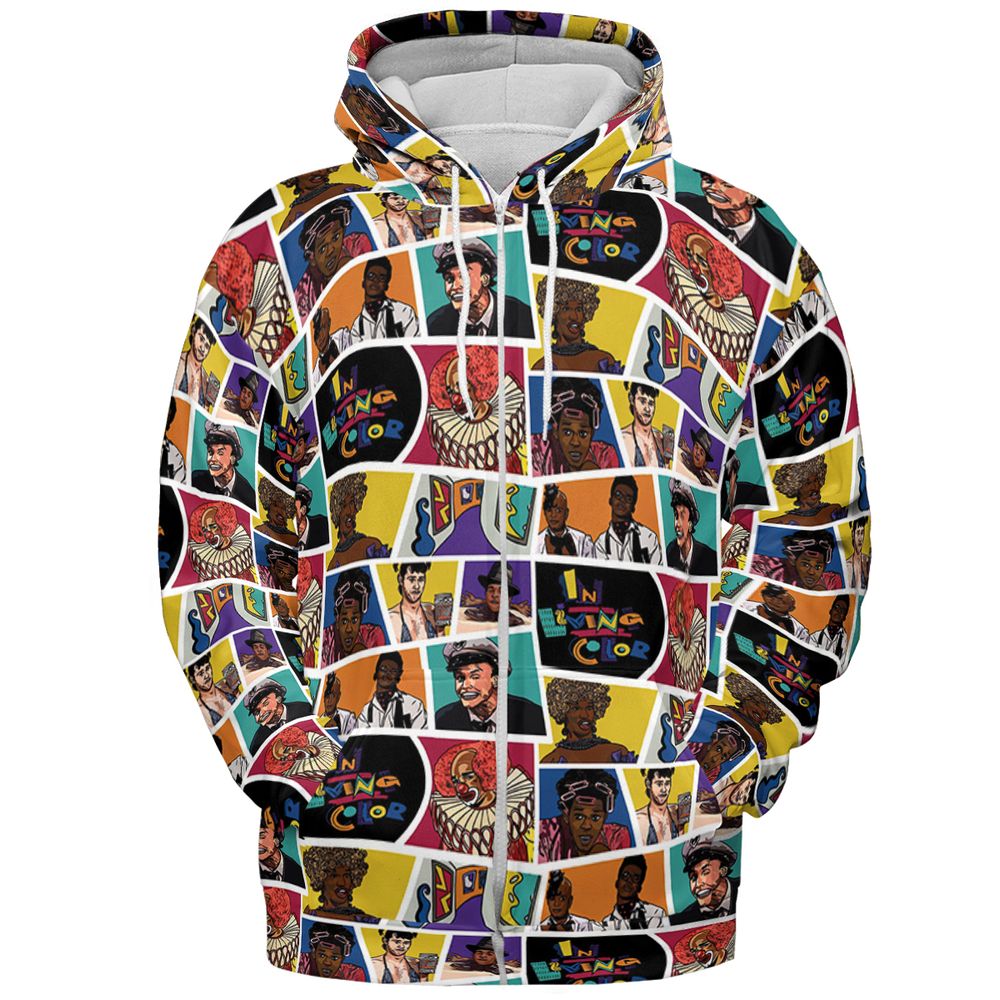 All-over Print Hoodie - MKCXW6N9 -  - 3