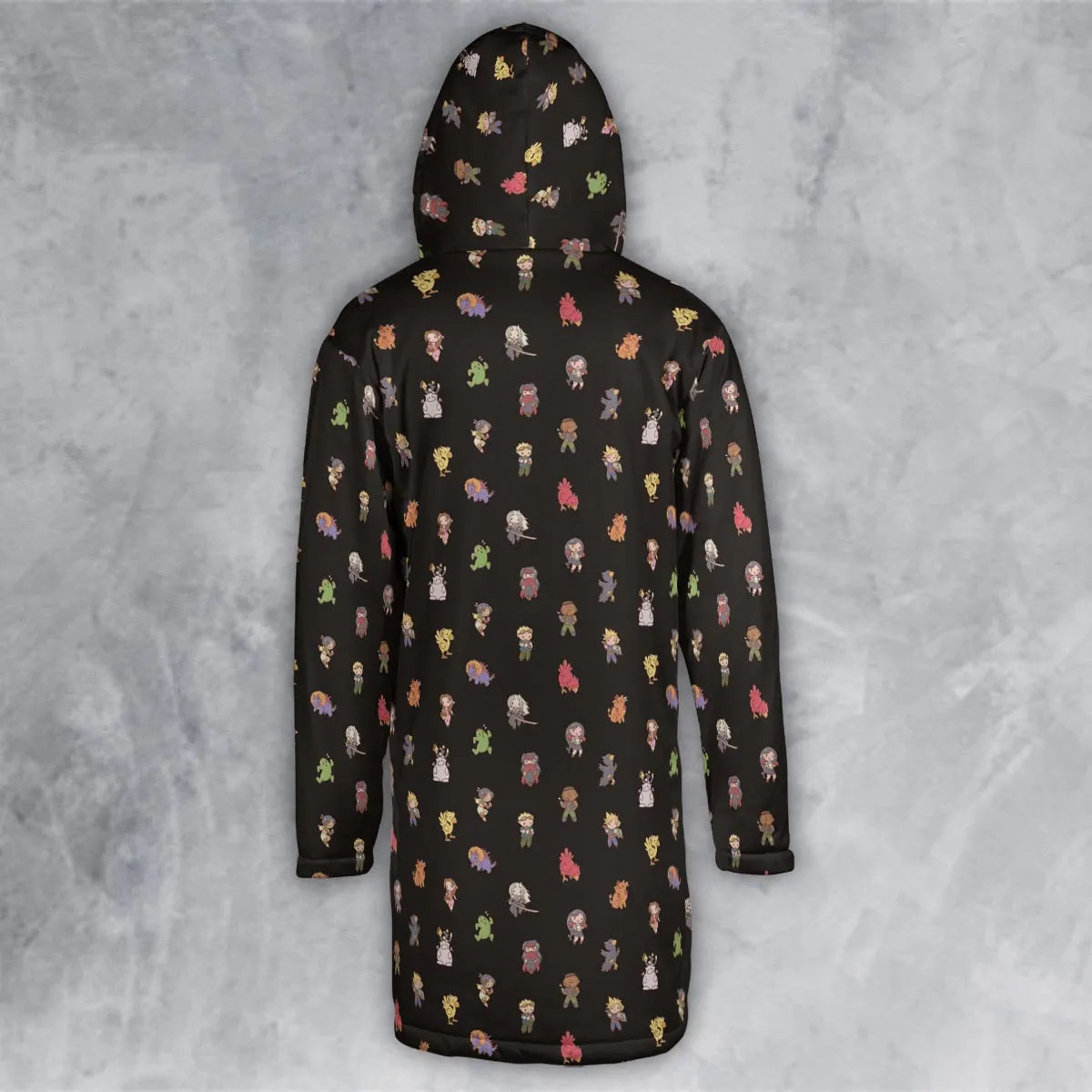 Hooded Cloak Coat - DA4WXFBF