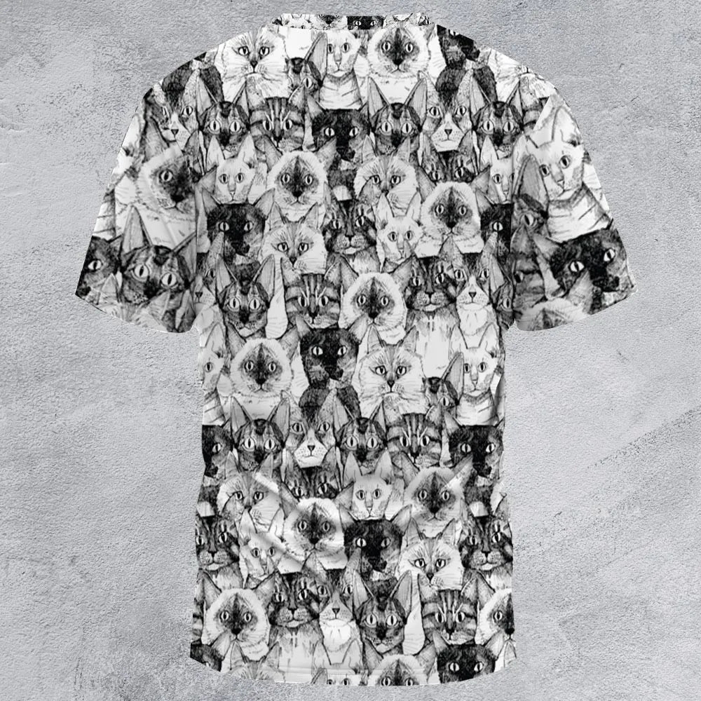 Just Cats All-Over Print Unisex T-Shirt