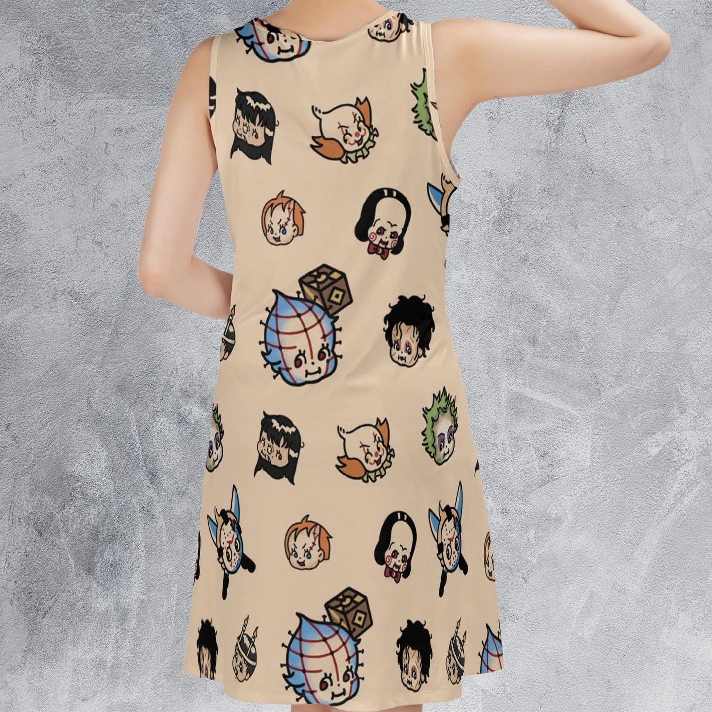 Sleeveless Dress - WXC6RUGF