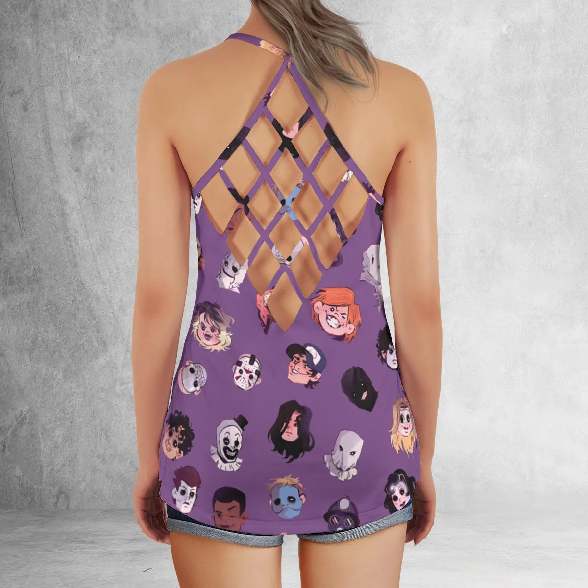Criss Cross Tank Top - PZSSWCP8