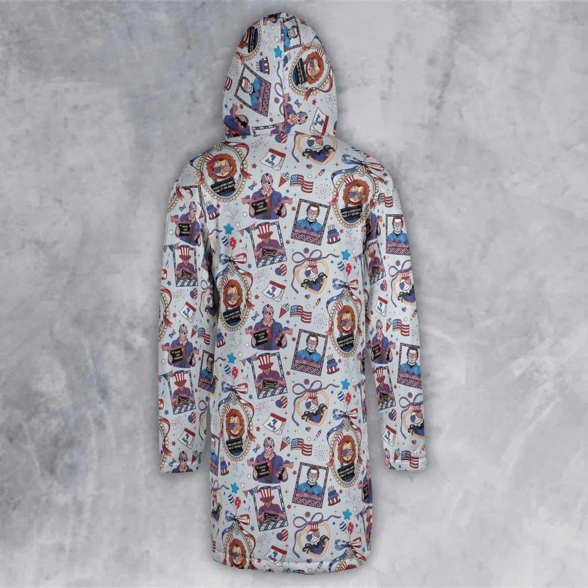 Hooded Cloak Coat - W1NY5X4G