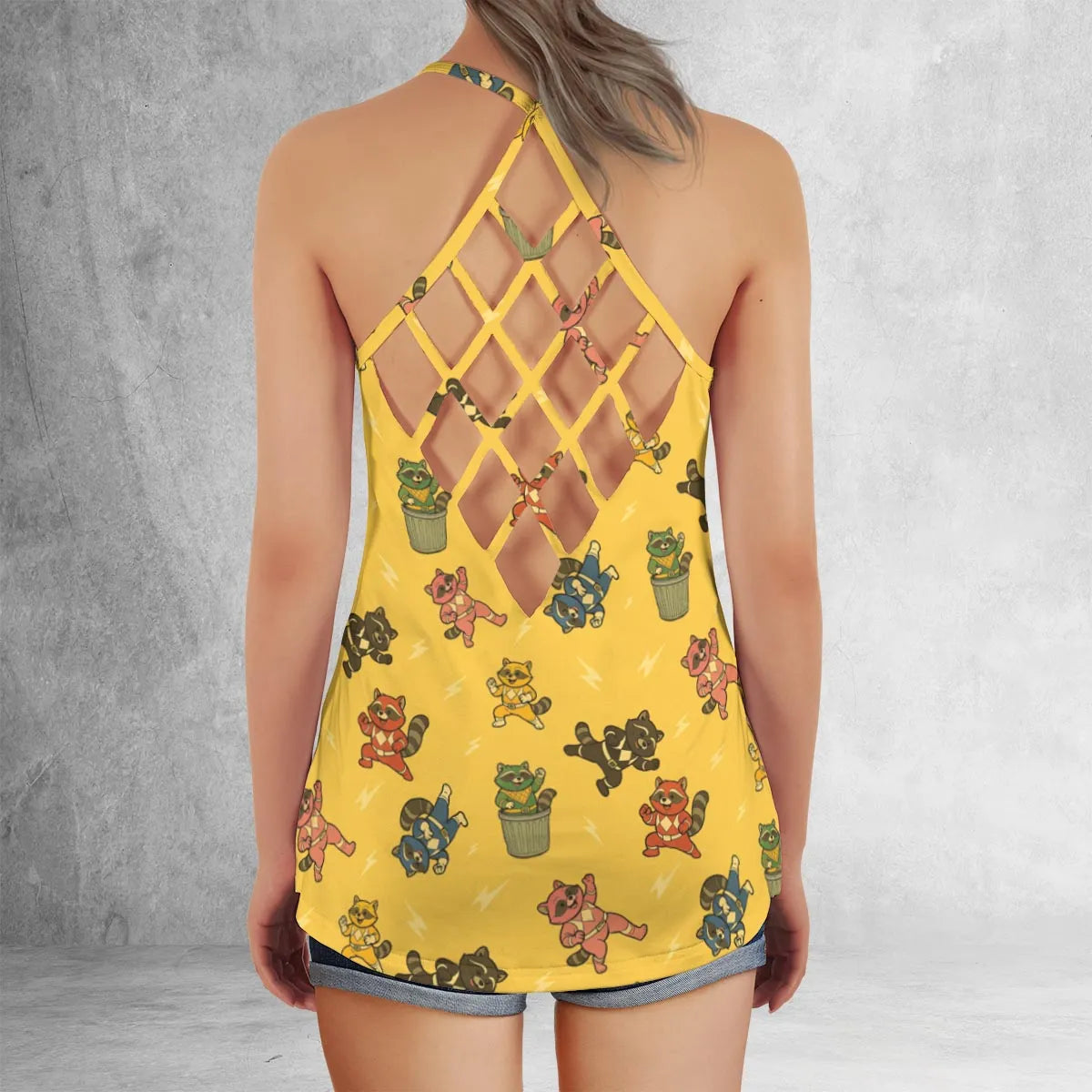 Criss Cross Tank Top - BUMV62ZZ