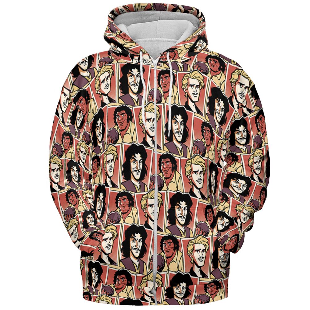 All-over Print Hoodie - 13TS6GKR -  - 3