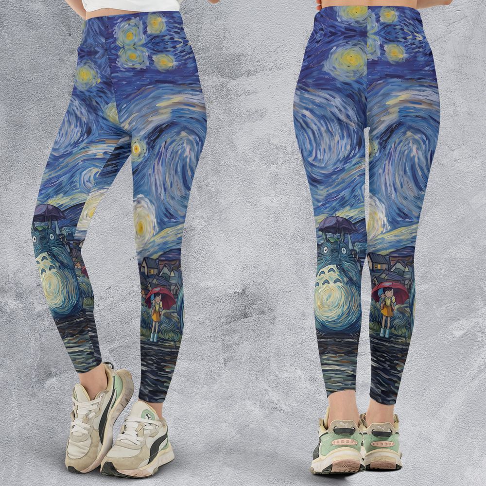 Starry Night with Totoro -  - 3
