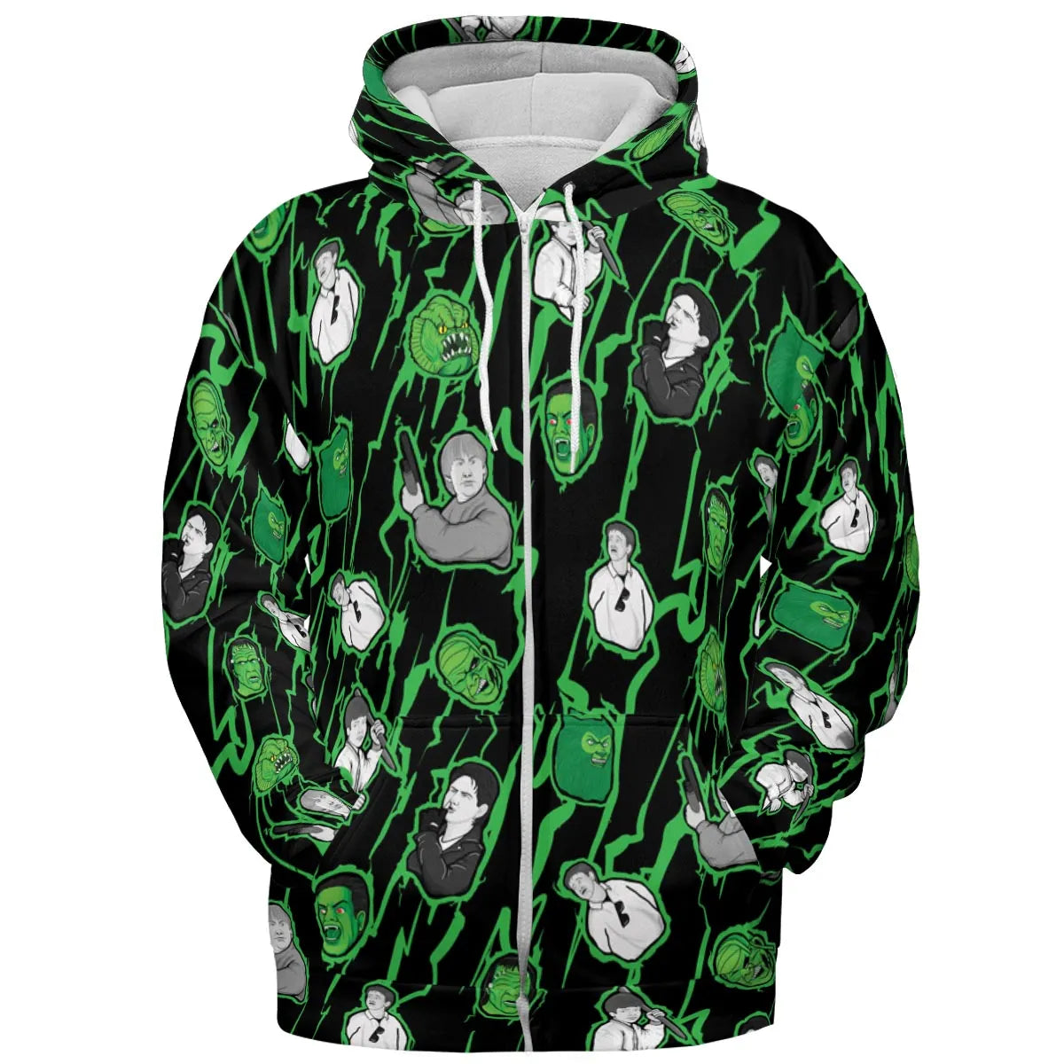 All-over Print Hoodie - XT16NUDE