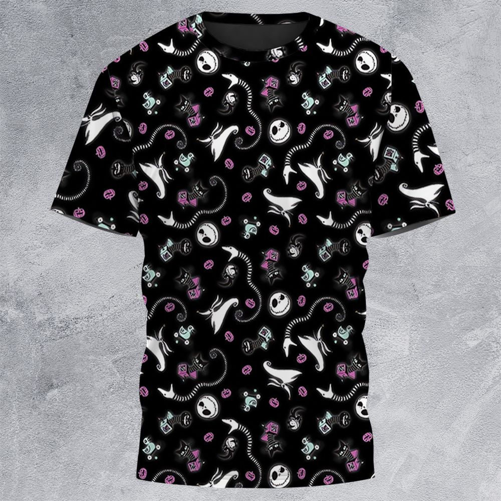 All-Over Print Unisex T-Shirt - 47TS24U4 -  - 3