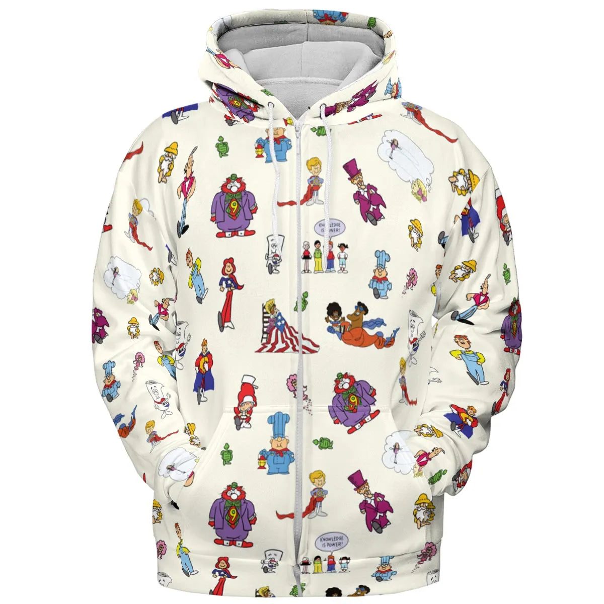 All-over Print Hoodie - 4QNZYW9D