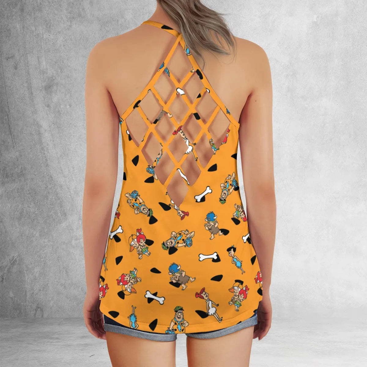 Criss Cross Tank Top - 15C61M4J