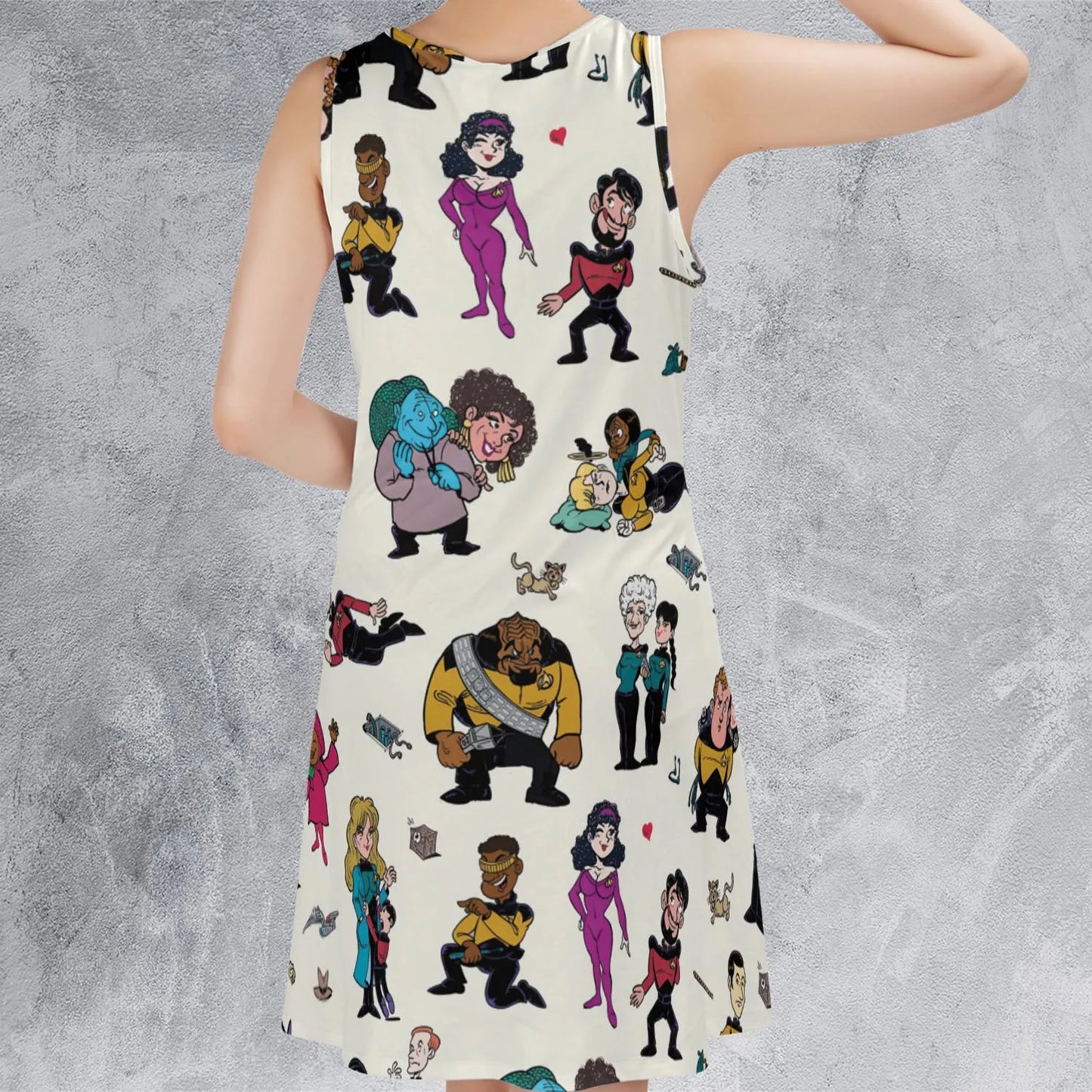 Sleeveless Dress - XJUR871V