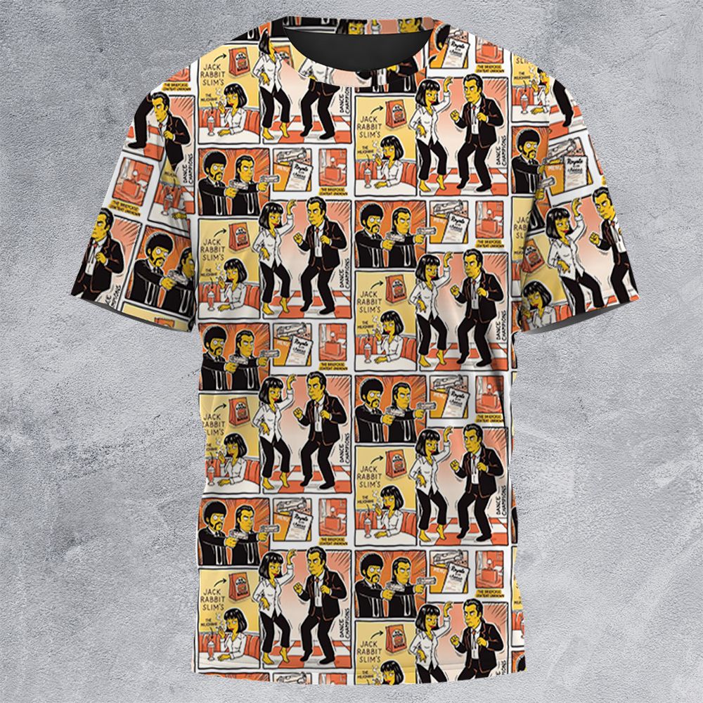 All-Over Print Unisex T-Shirt - ASXE9WW4 -  - 3