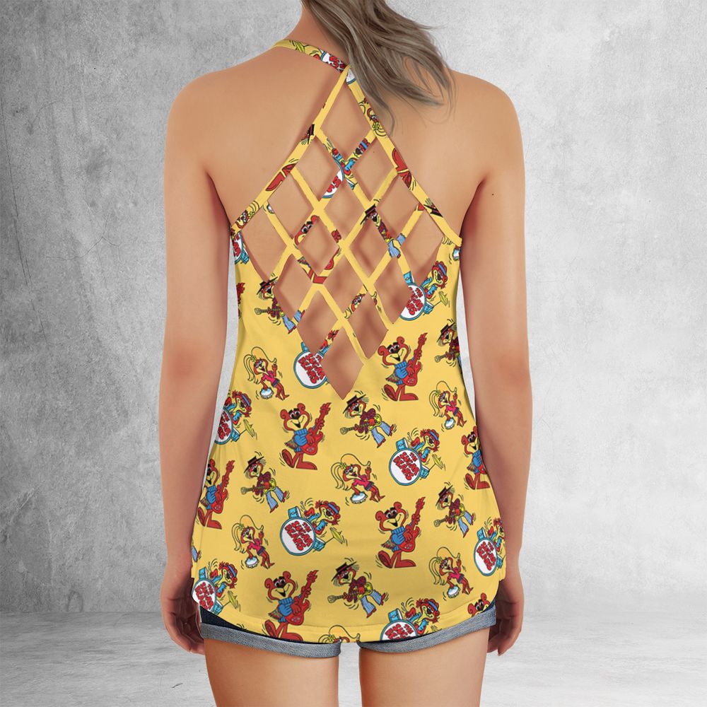 Criss Cross Tank Top - PJEQY9Z6 -  - 3