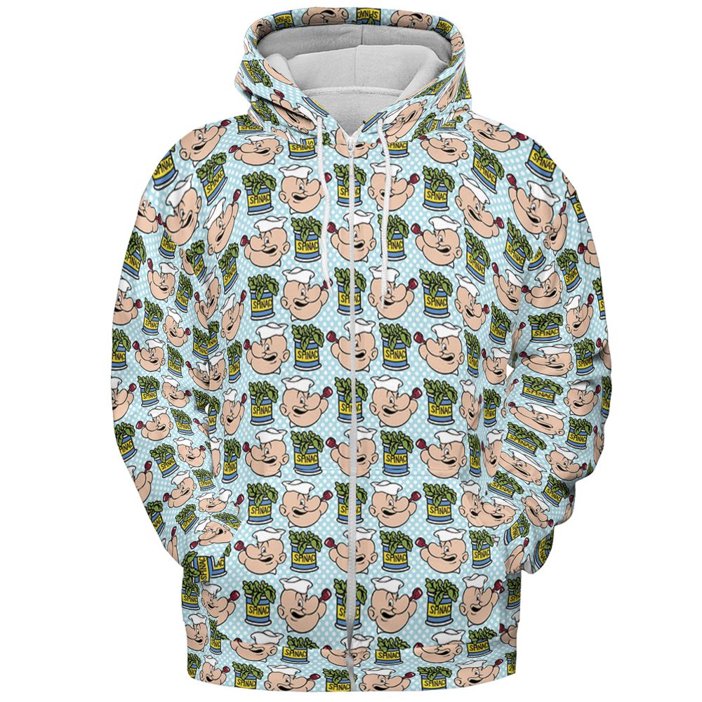 All-over Print Hoodie - 4Q91A7SJ -  - 3
