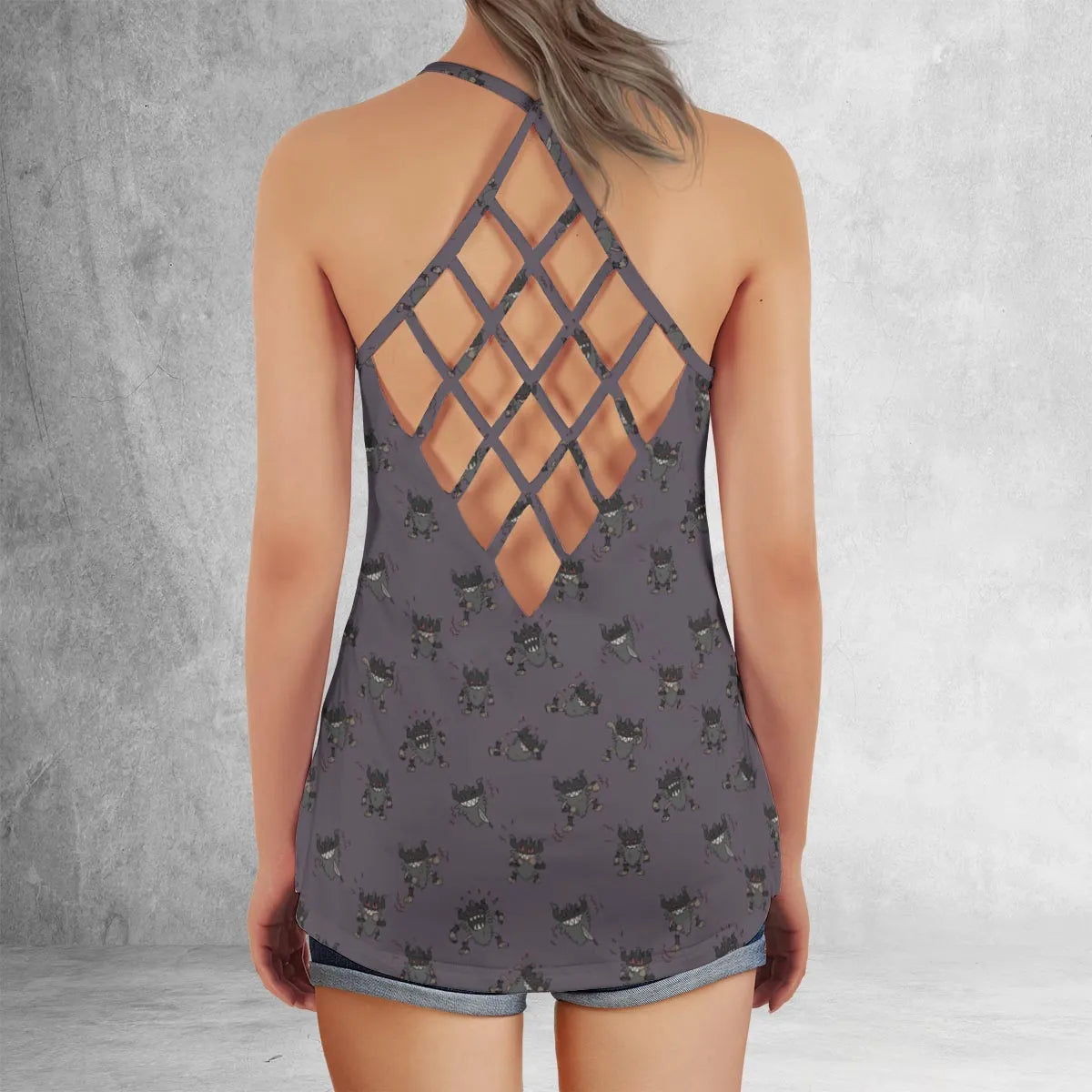 Criss Cross Tank Top - US82KBY3