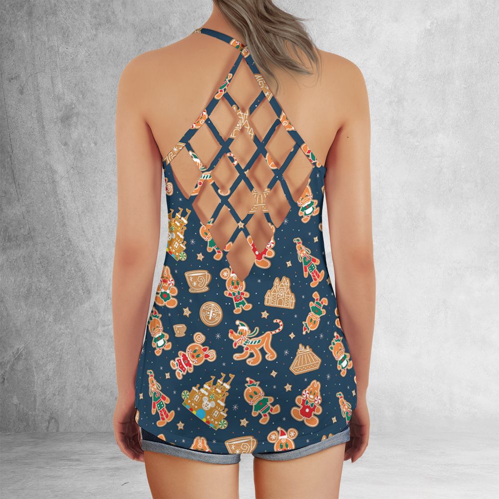 Criss Cross Tank Top - 4WUXJ69C -  - 3