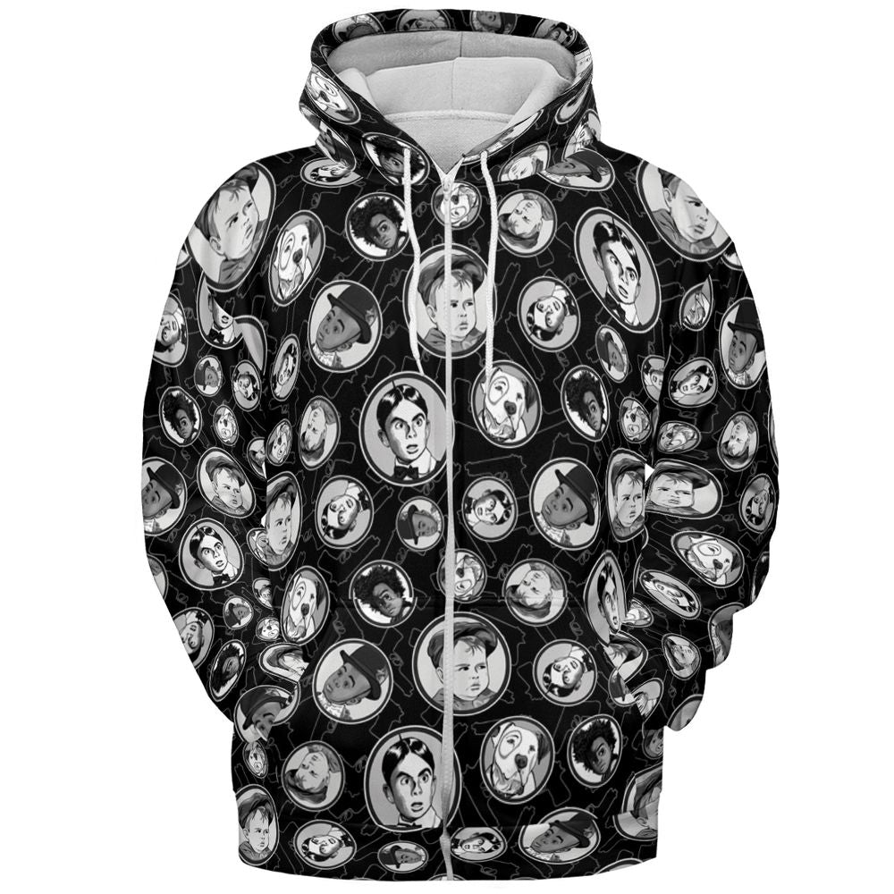 All-over Print Hoodie - J8XJPEQZ -  - 3