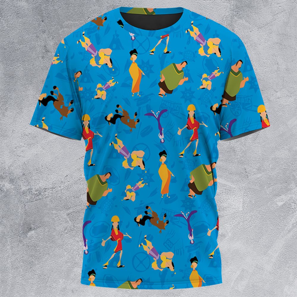 All-Over Print Unisex T-Shirt - ANJGKH72 -  - 3