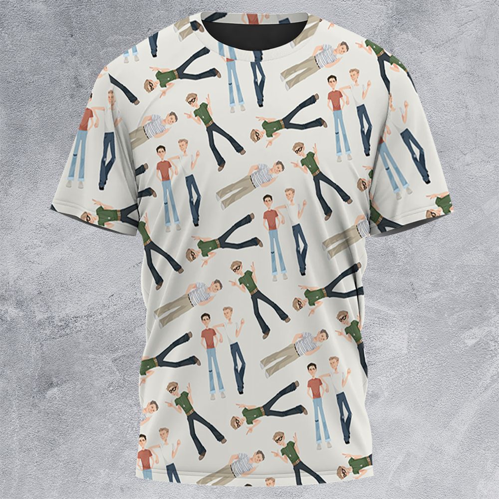 All-Over Print Unisex T-Shirt - X8FVATBH -  - 3