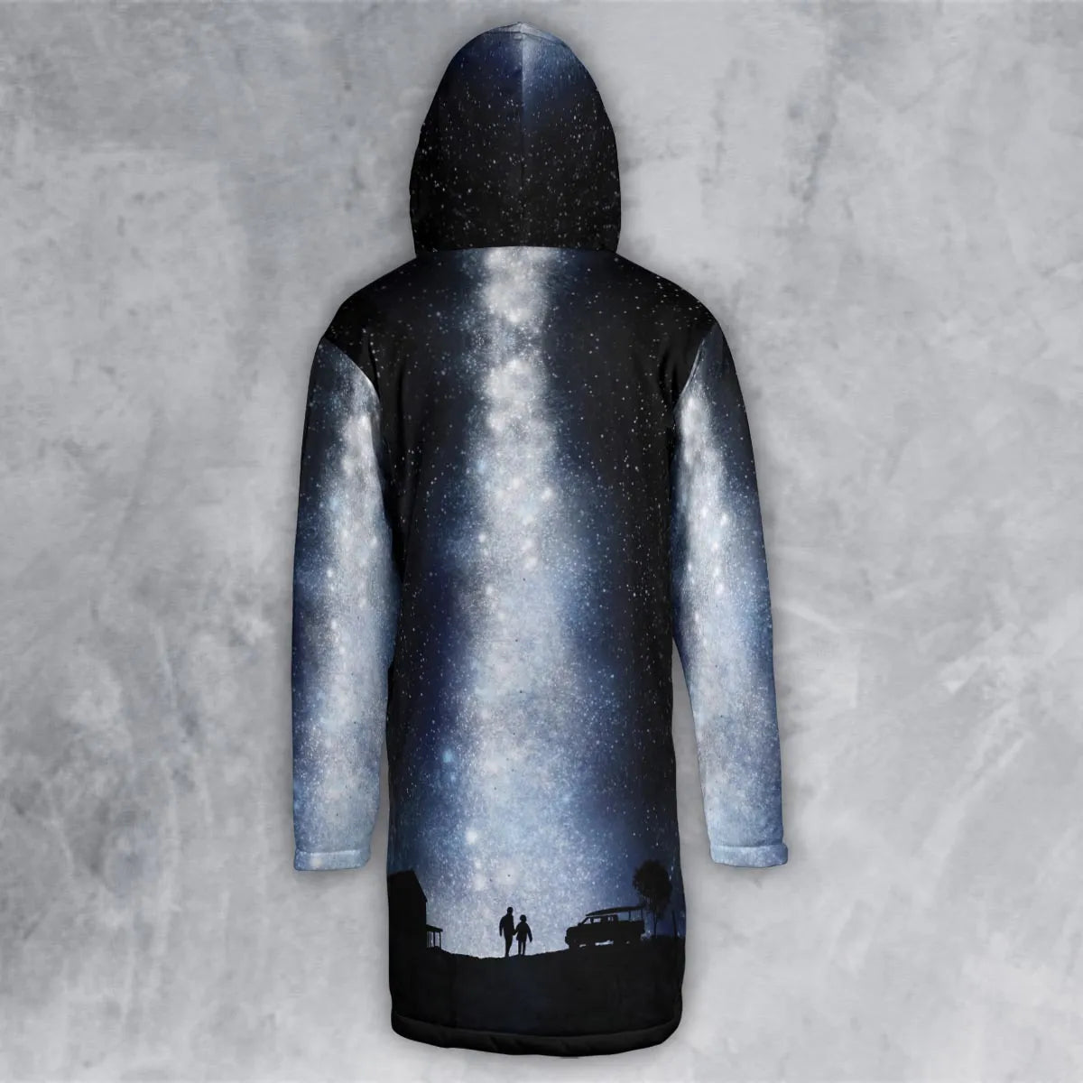 Hooded Cloak Coat - 9MERFLR9