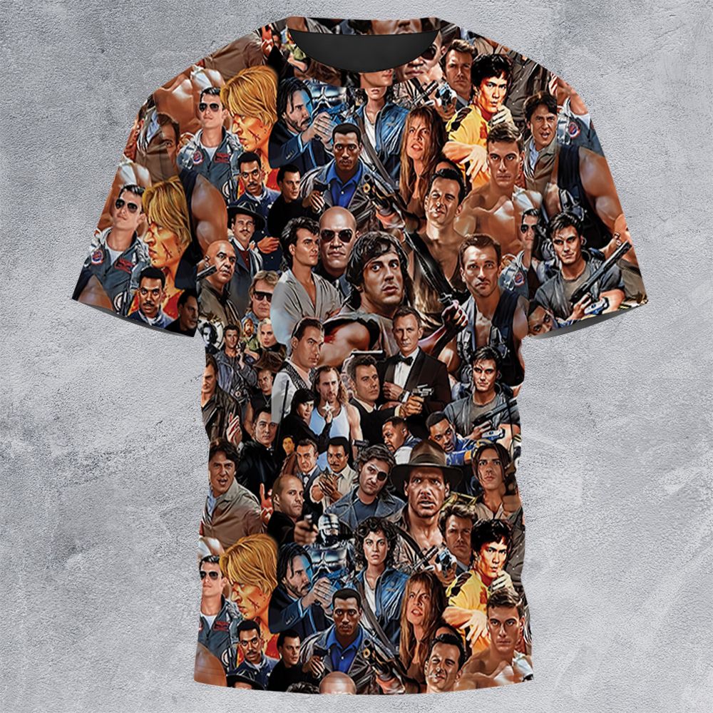 All-Over Print Unisex T-Shirt - 832ZR67X -  - 3