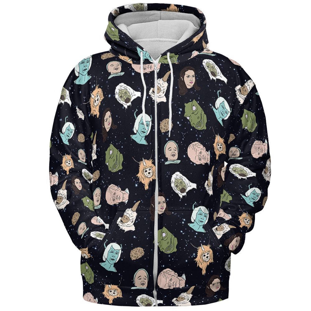 All-over Print Hoodie - EMT5TLQD -  - 3