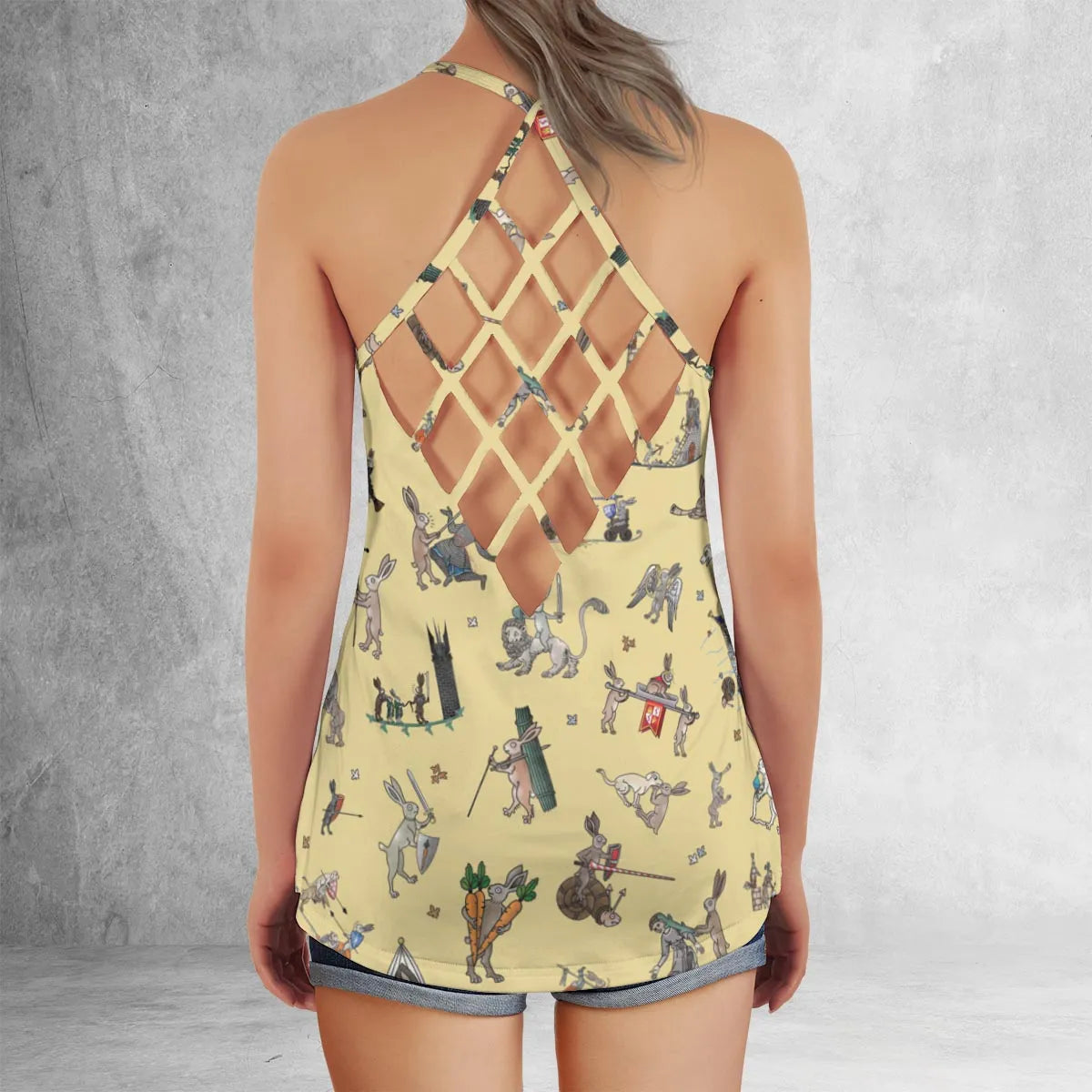 Criss Cross Tank Top - DRHCMPUF