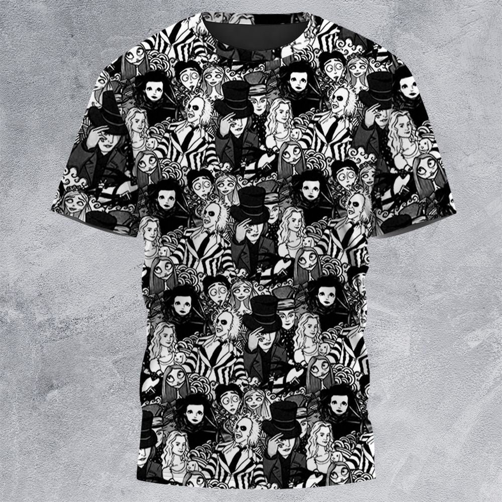 All-Over Print Unisex T-Shirt - JUF3V5BG -  - 3