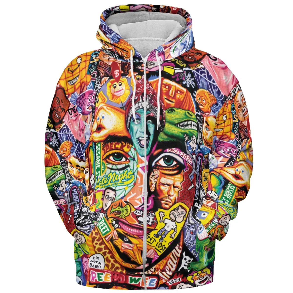 All-over Print Hoodie - EZEGAFHU