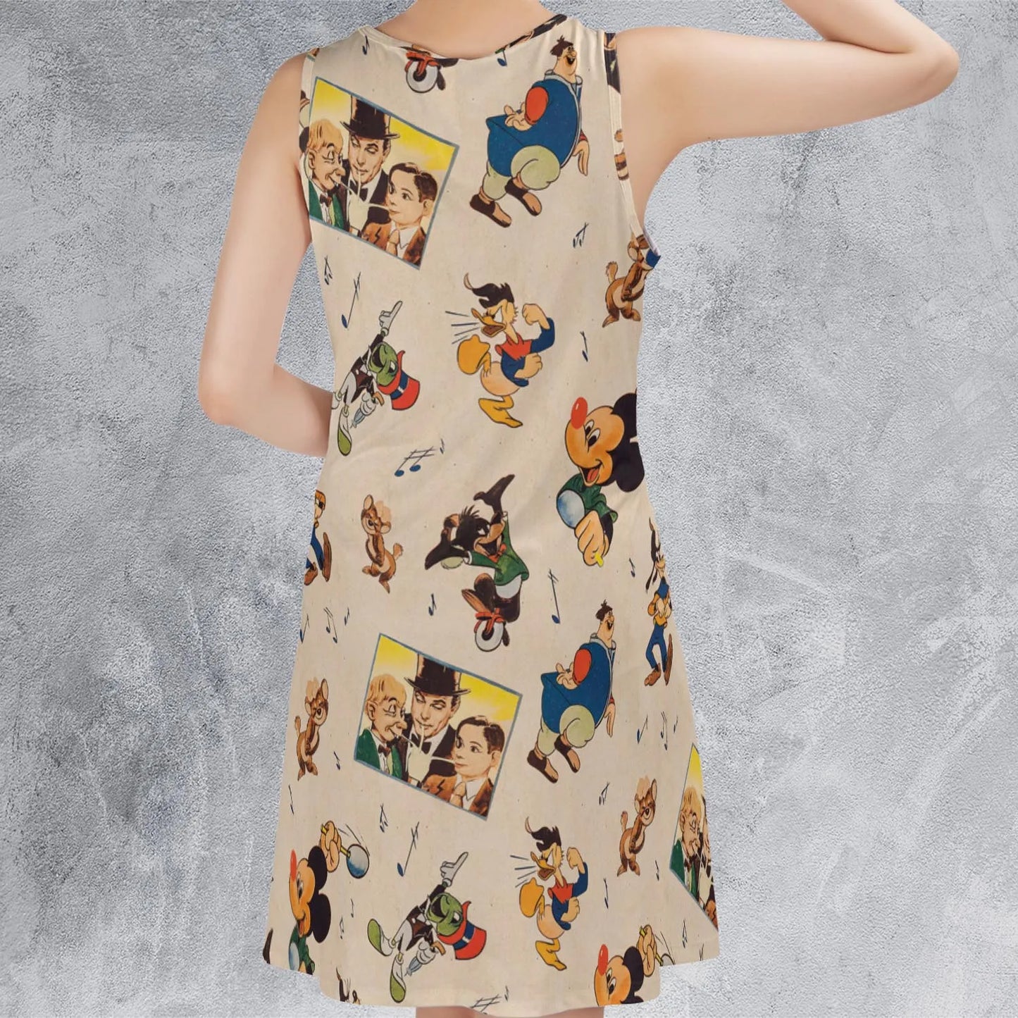 Sleeveless Dress - MDWUK8FD