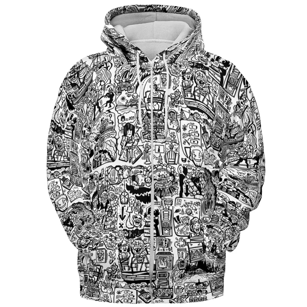 All-over Print Hoodie - CMPWF8E9
