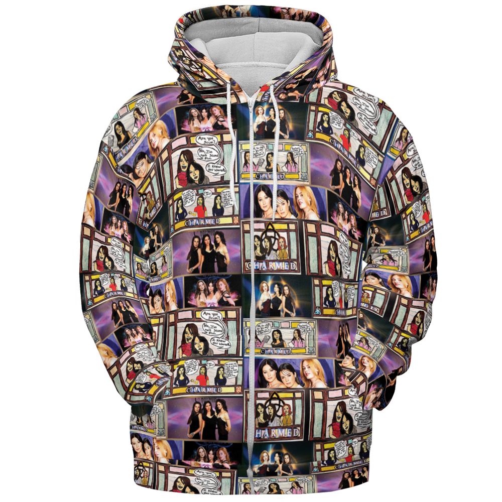 All-over Print Hoodie - E4D2EMVF -  - 3
