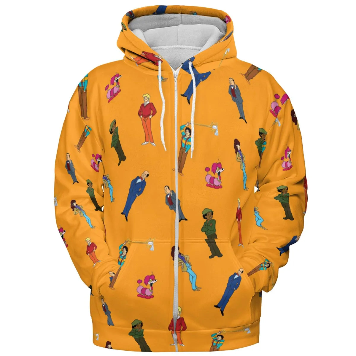 All-over Print Hoodie - CK62LVBL