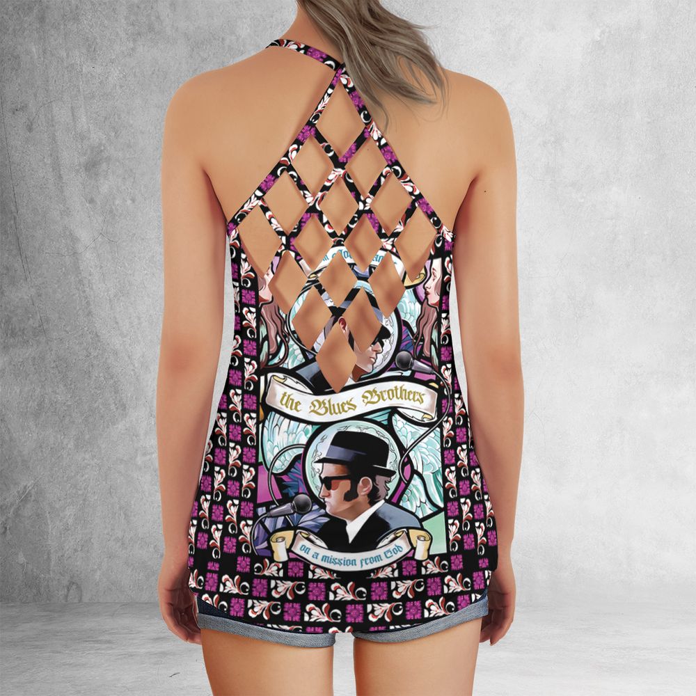 Criss Cross Tank Top - KJPL4339 -  - 3