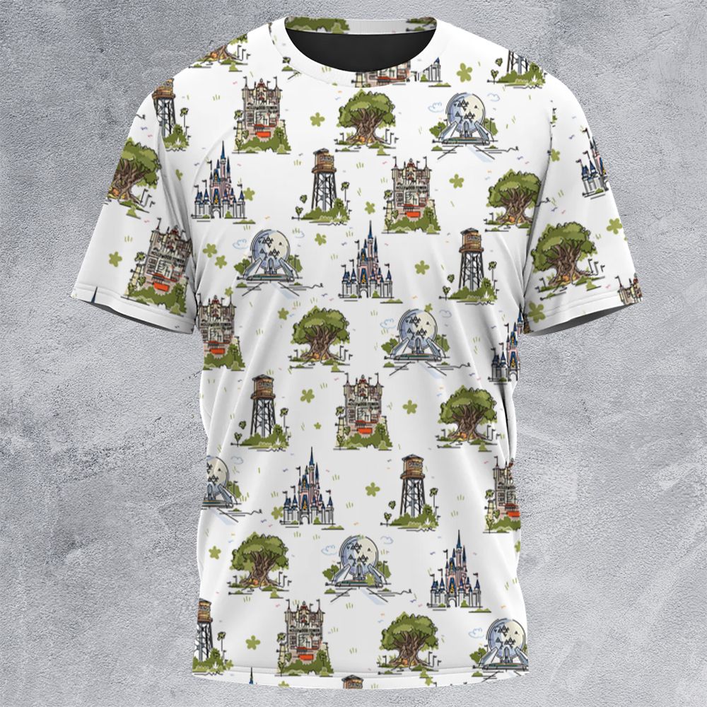 All-Over Print Unisex T-Shirt - 3G1LHCJK -  - 3