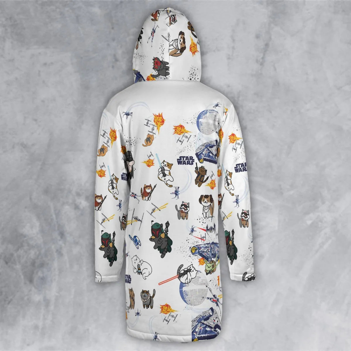 Hooded Cloak Coat - L54AH4BQ