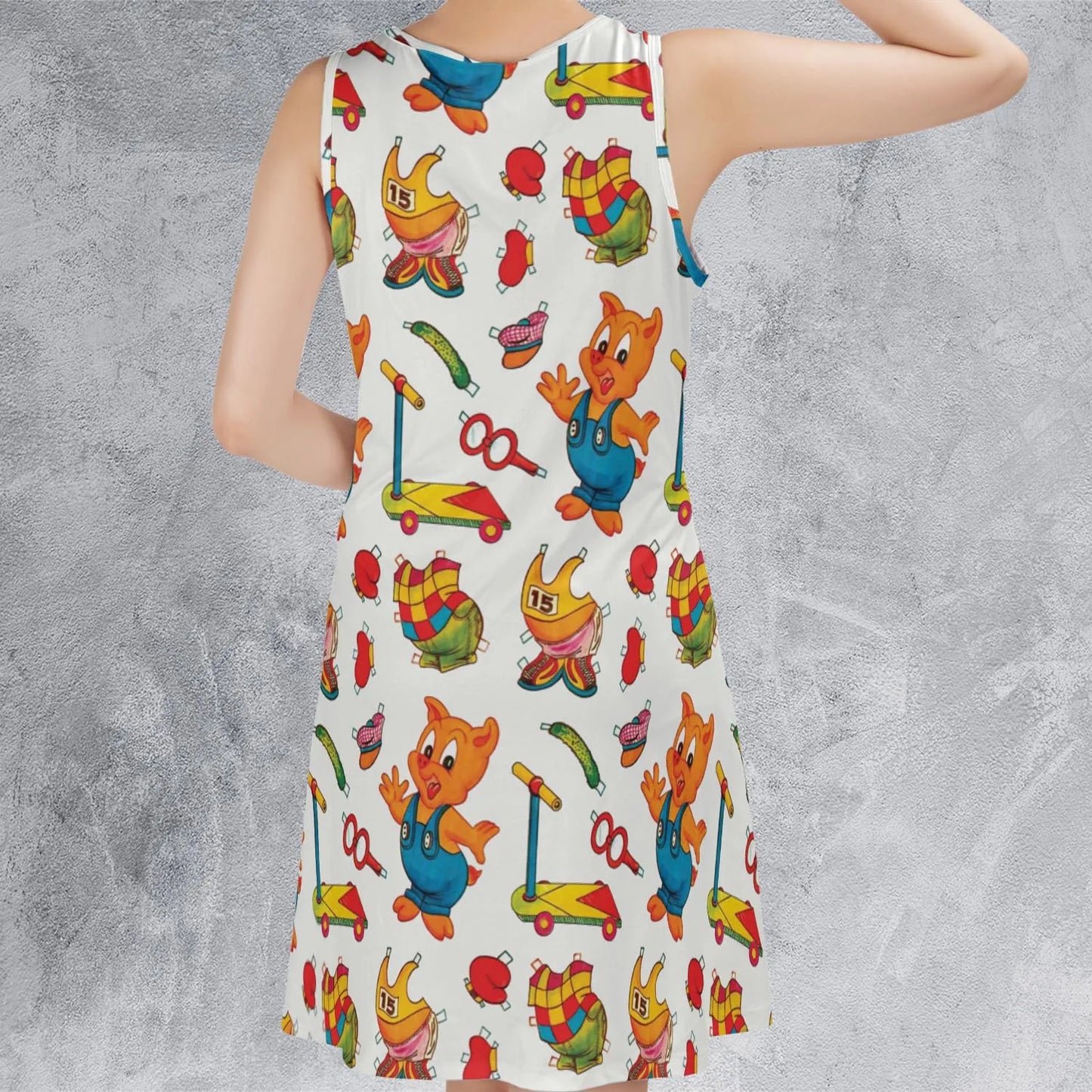 Sleeveless Dress - WJEA12YZ