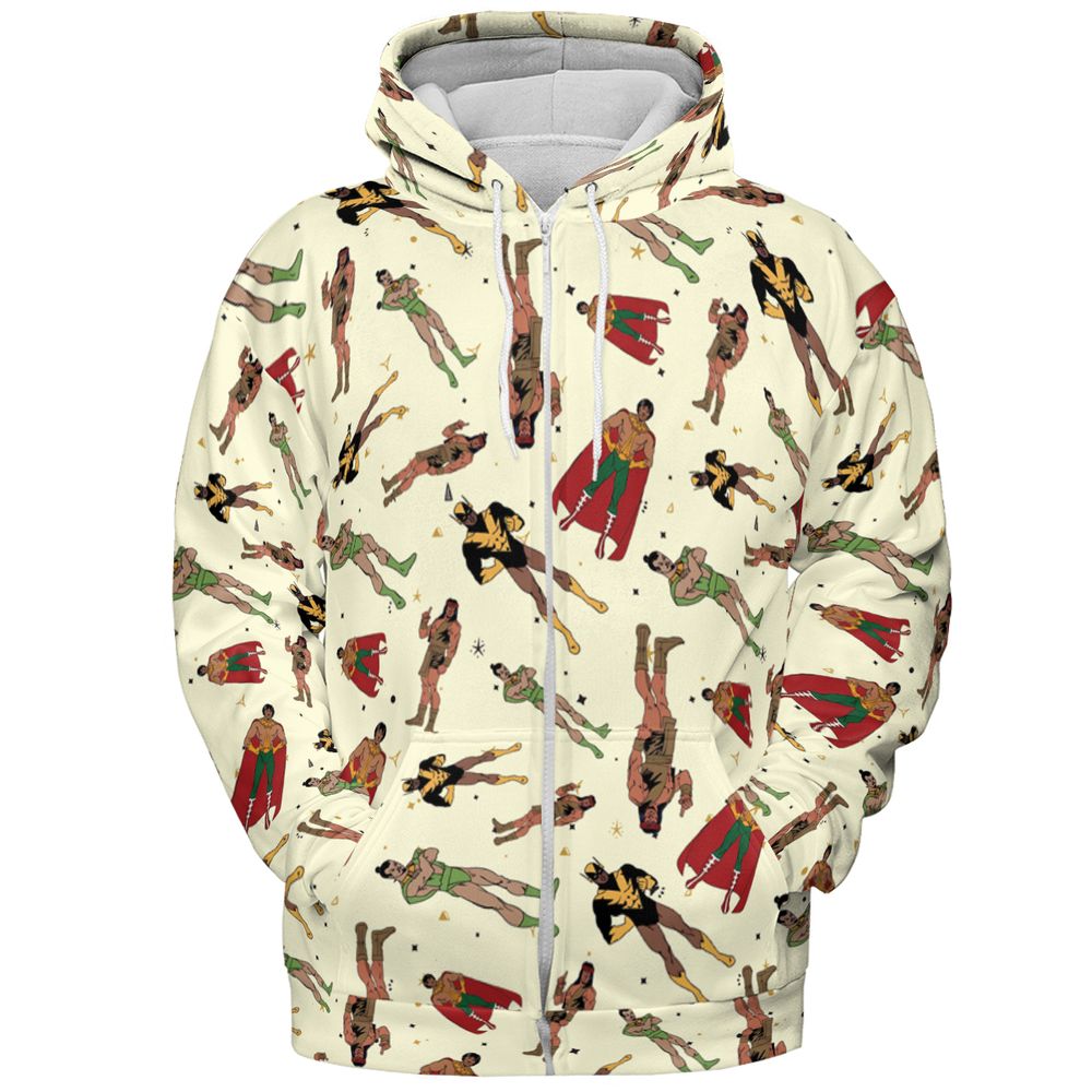 All-over Print Hoodie - 96R7WC1E -  - 3