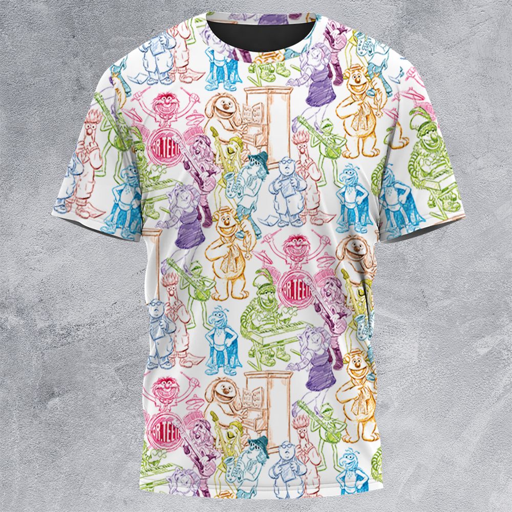 All-Over Print Unisex T-Shirt - ZKGY986E -  - 3