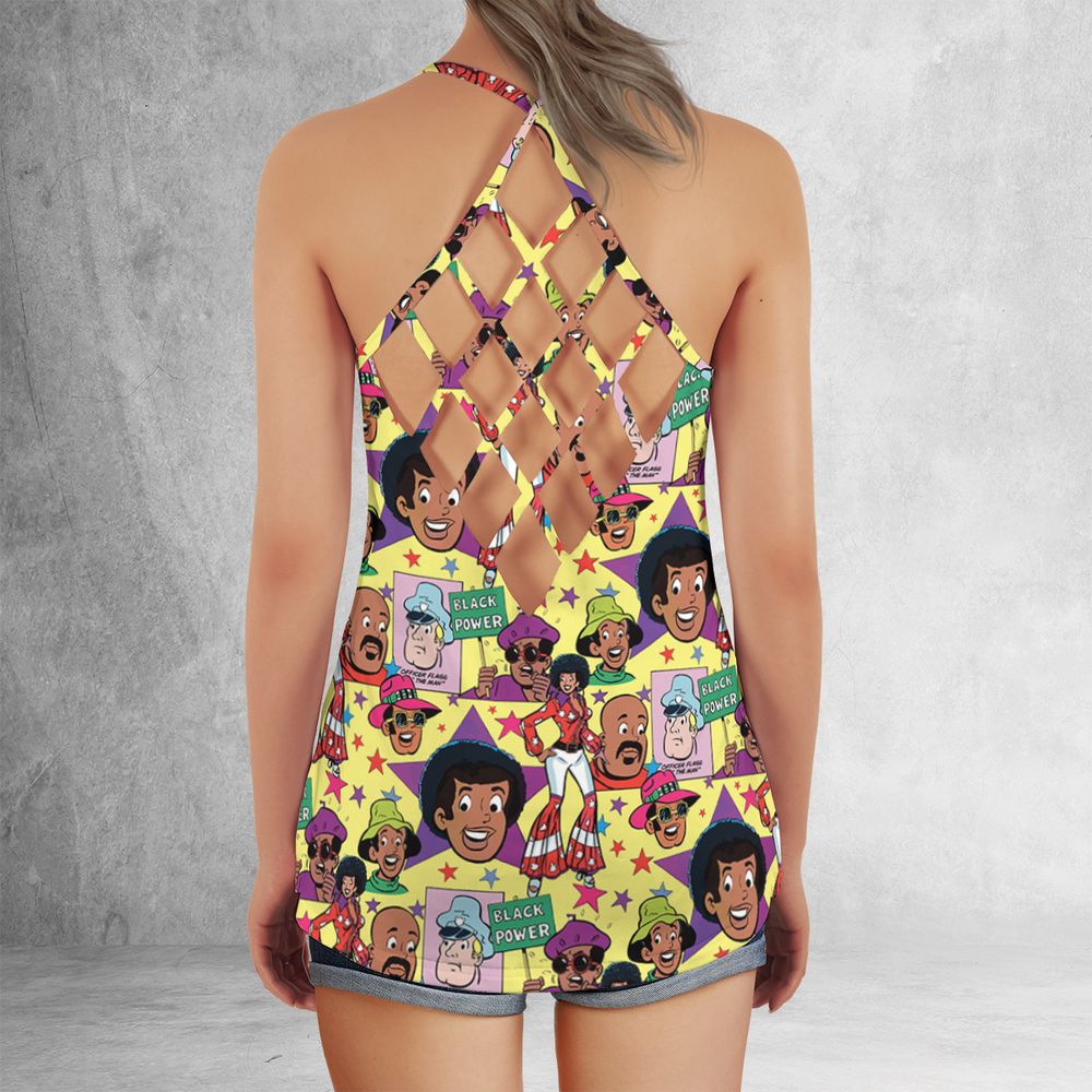 Criss Cross Tank Top - SN8FGW42 -  - 3