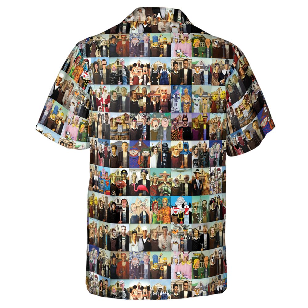 Hawaiian Shirt - NTLN244R -  - 3