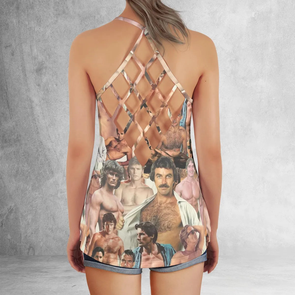 Criss Cross Tank Top - 5MW3AGTN