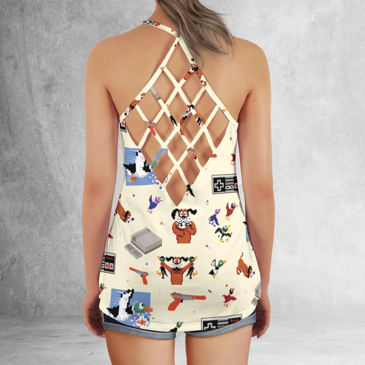 Criss Cross Tank Top - 9524G8KQ