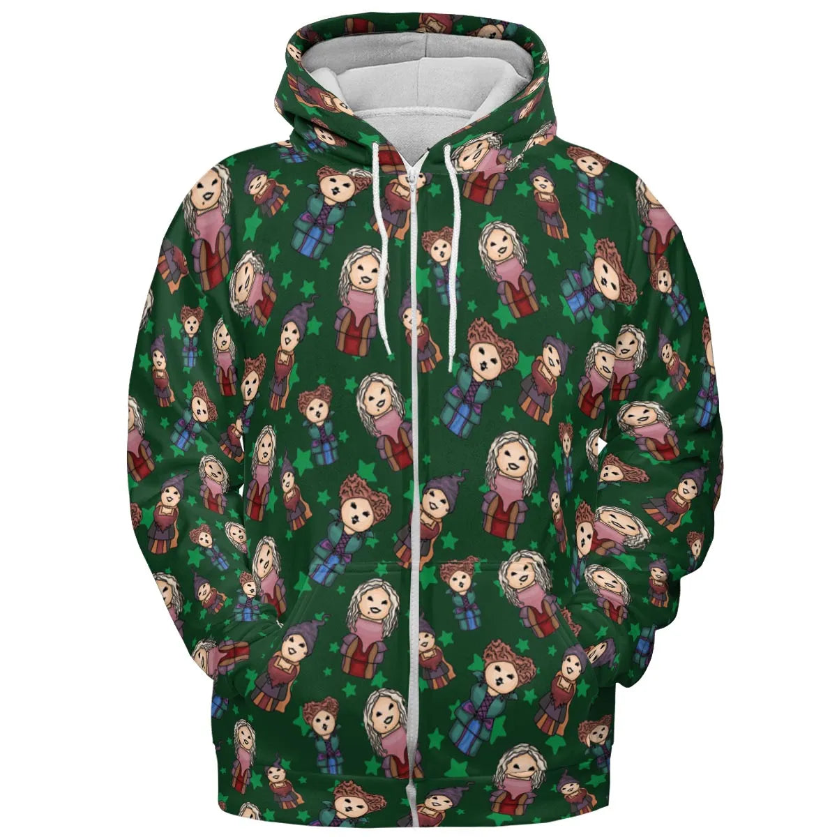 All-over Print Hoodie - DYSQCNFU