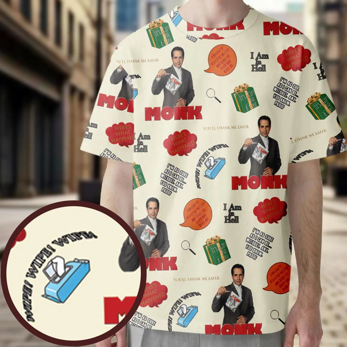 All-Over Print Unisex T-Shirt - WQFACESH