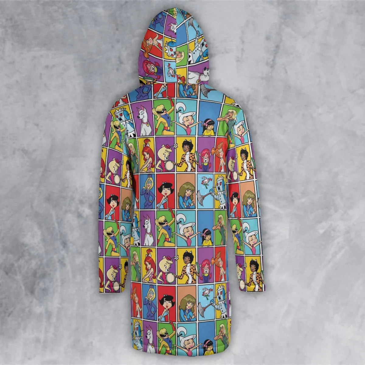 Hooded Cloak Coat - 5KTQLZD3
